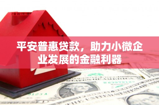 莒光平安普惠贷款，助力小微企业发展的金融利器