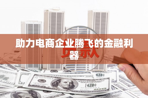 莒光助力电商企业腾飞的金融利器