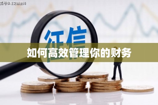 莒光如何高效管理你的财务
