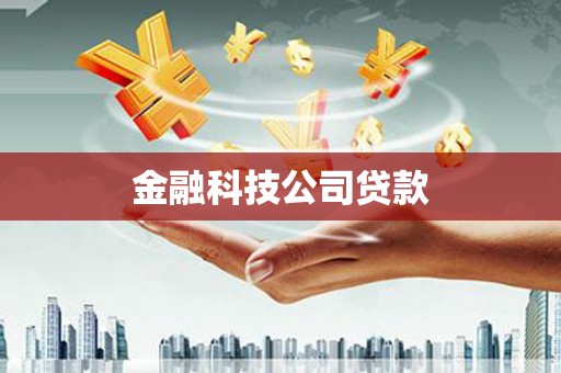 莒光金融科技公司贷款